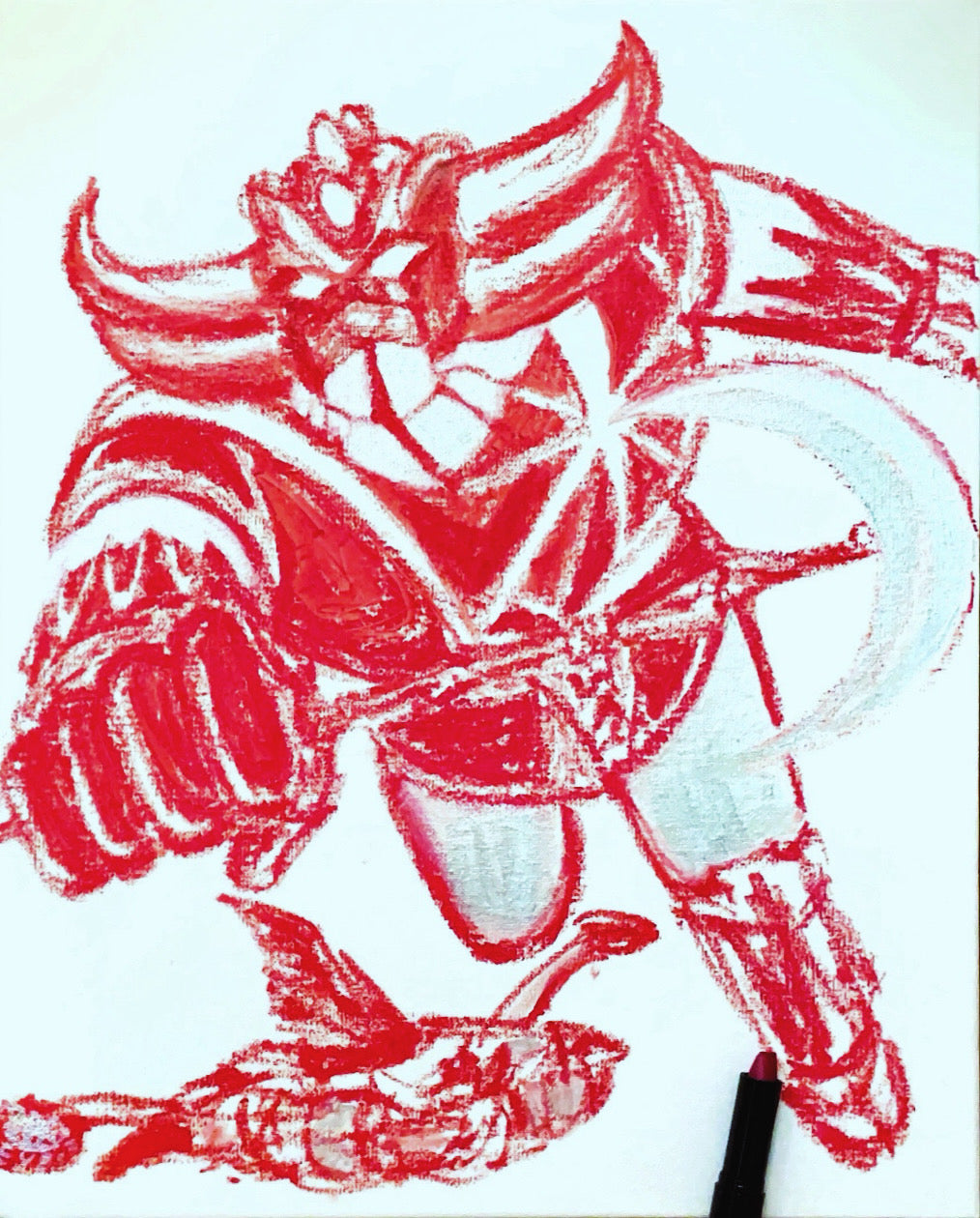 Grendizer - Goldorak au rouge à lèvres