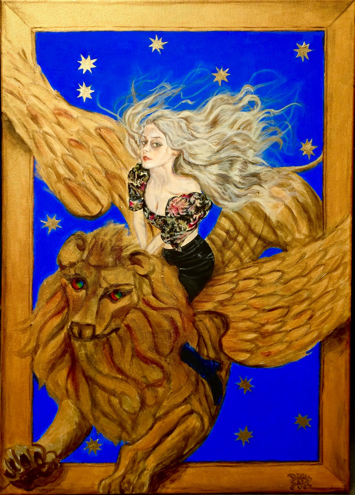 Constance sur le lion