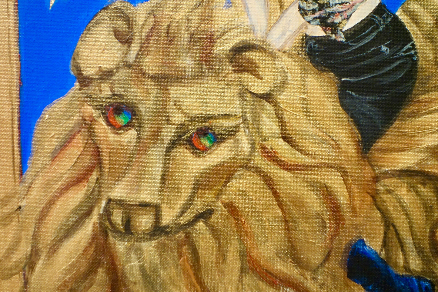 Constance sur le lion